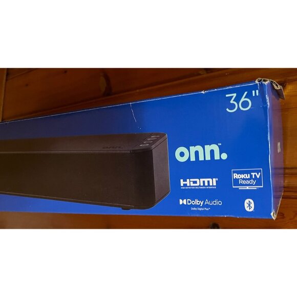 ONN Blast 36" 2.1-Channel 2-Speaker Soundbar w/Built-In Subwoofer  Open box - Picture 4 of 9